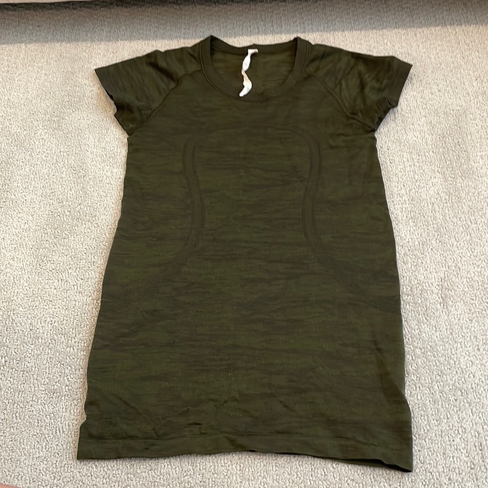 Lululemon Camo Workout Top